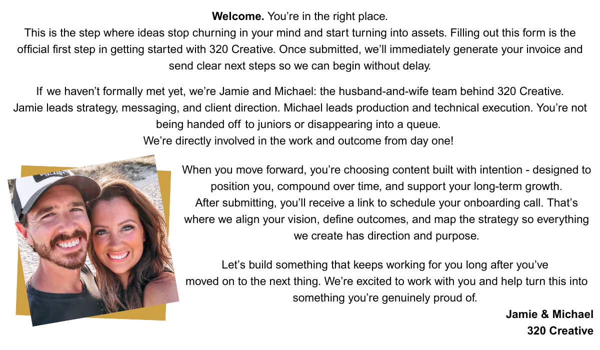 Welcome to 320 Creative