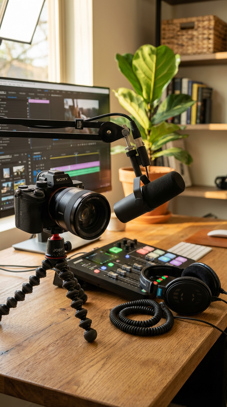 What Equipment Do I Need for Video Podcast Production?