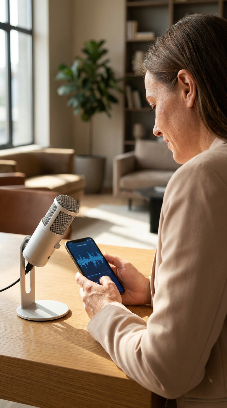 How to Start a Podcast Using a Podcast App
